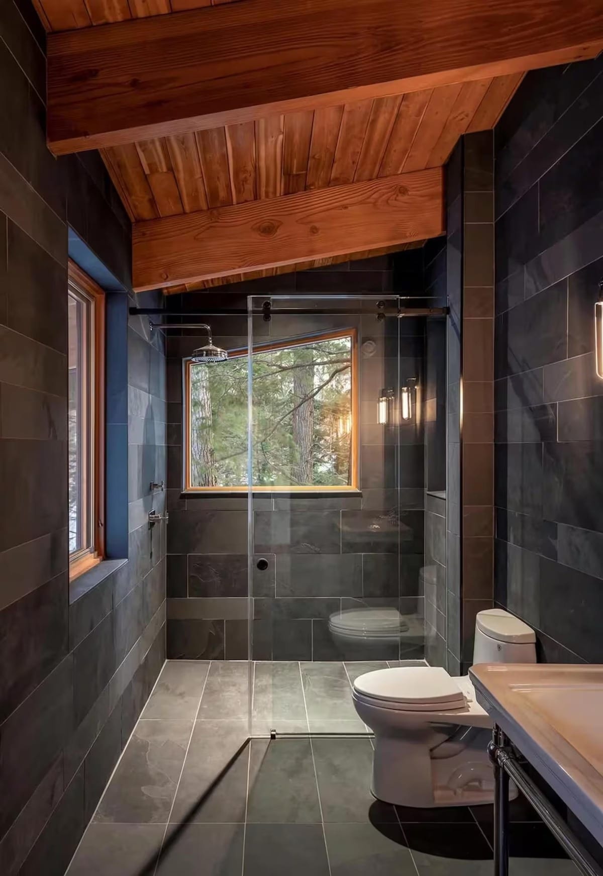 Heated Rivalry cottage